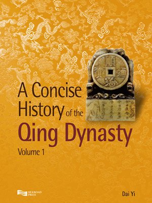 cover image of A Concise History of the Qing Dynasty, Volume 1